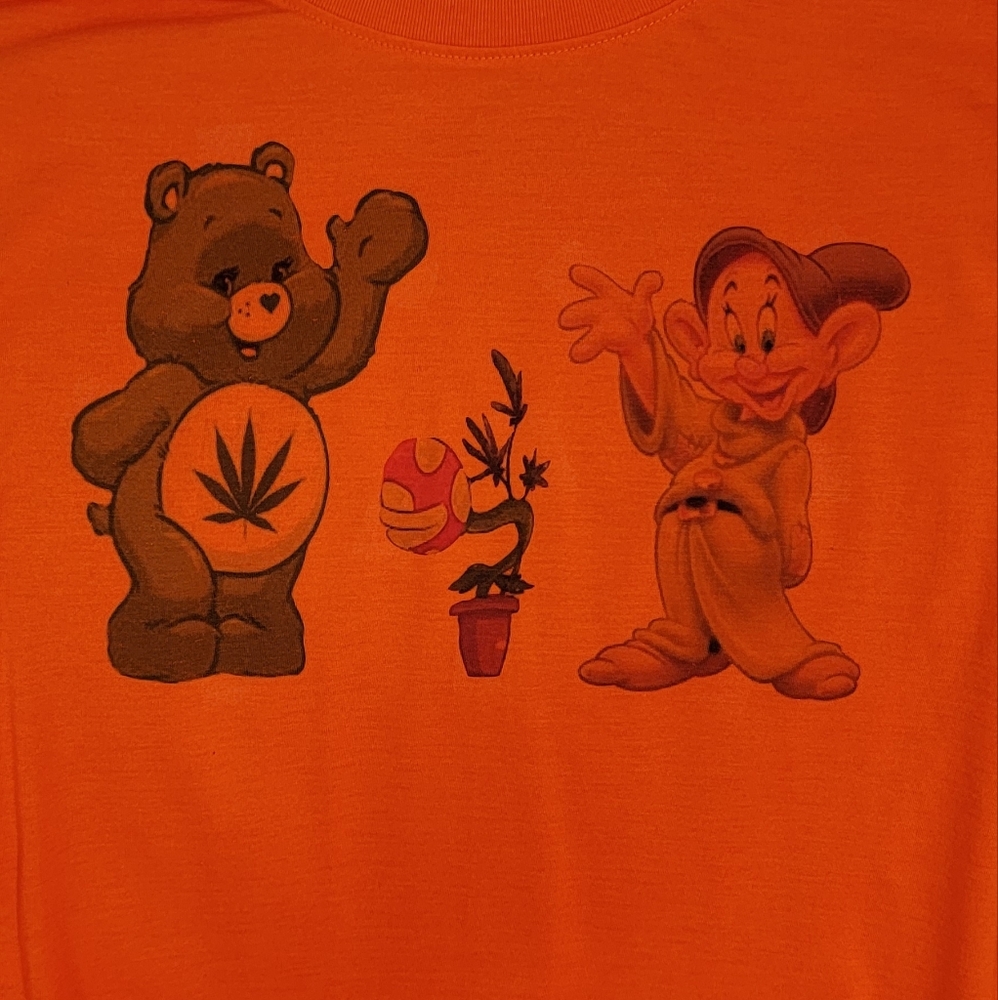 Custom t-shirt one of a kind. Will not make more this is it!!! Size Large.